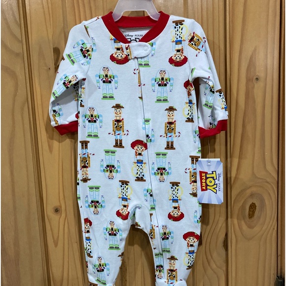 Disney Pixar Toy Story Blanket Sleeper Pajamas - Picture 6 of 7